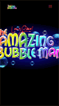 Mobile Screenshot of amazingbubbleman.com